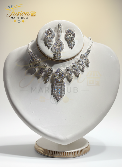 Bahar-e-Chandi Crystal Set